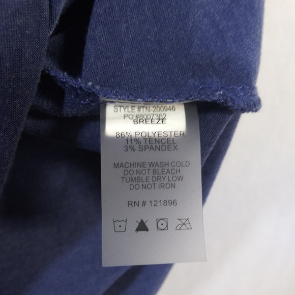 Title Nine Frances Dress Blue V-Neck Athleisure Size XS - Picture 5 of 7